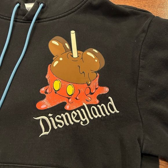 2024 Disney Parks Disney Eats Mickey Snacks Dole Whip Churro Black Hoodie XS - Picture 2 of 11